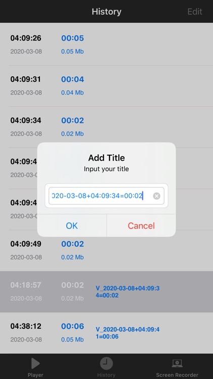 MP3 Voice Recorder ,MP3 player screenshot-4