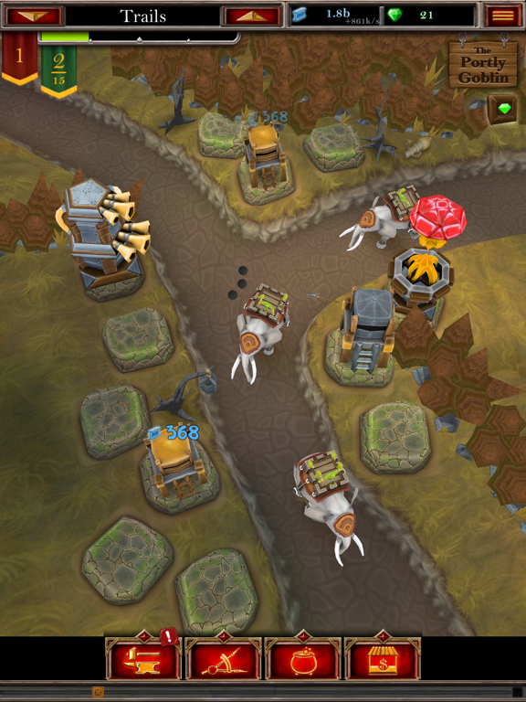 Castle Fusion Idle Clicker для iPad