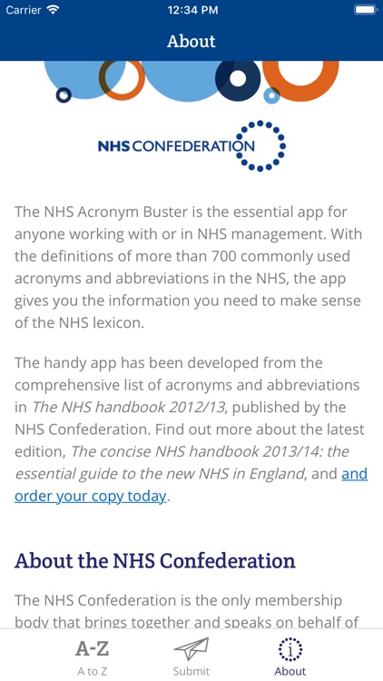 NHS Acronym Buster By Cite DMS