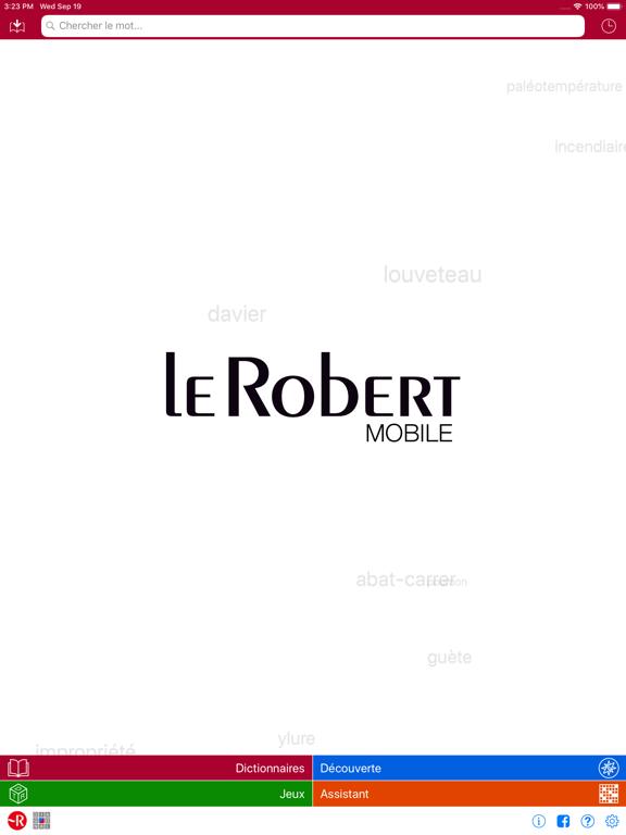 Dictionnaire Le Robert Mobile Dictionnaire Le Robert Mobile