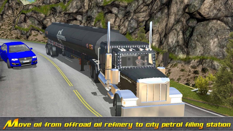 Off Road Oil Cargo Tanker 3D screenshot-3