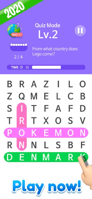 Word Search Multi Games Quiz(圖1)-速報App