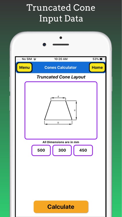 Cones Calculator Pro