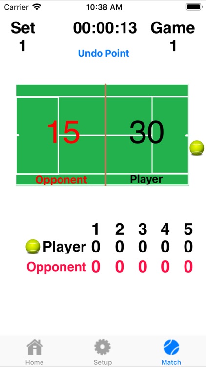 Tennis Score Addict