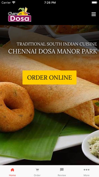 Chennai Dosa Manor Park