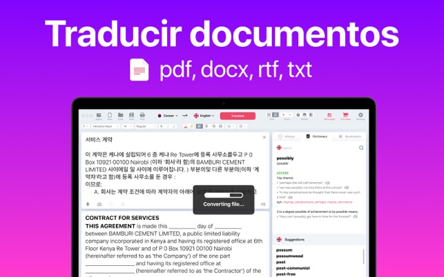 Lingvanex Traductor Archivo En Mac App Store