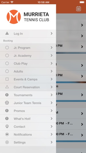 Murrieta Tennis Club(圖2)-速報App