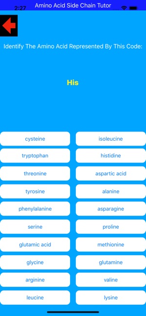 Amino Acid Side Chain Tutor(圖6)-速報App