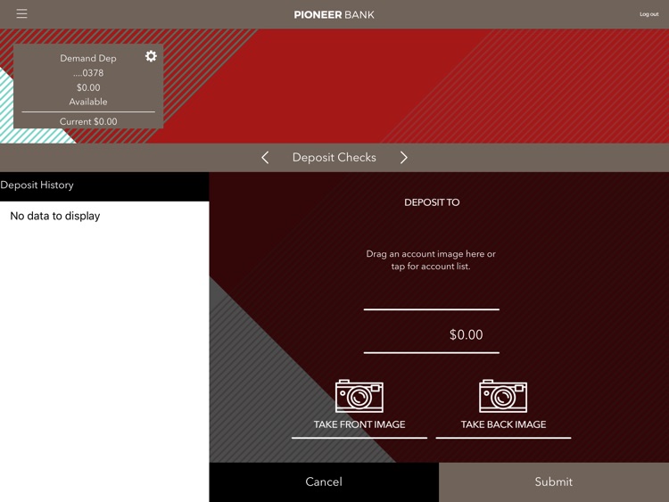 Pioneer Bank Texas for iPad screenshot-3
