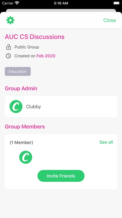 Clubby - Social App