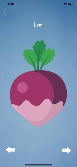 Vegetables Flashcard and Quiz(圖2)-速報App