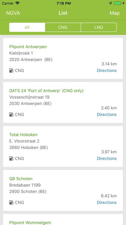 CNG / LNG Finder