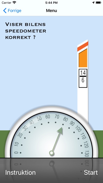 Speedometer - fartkontrol