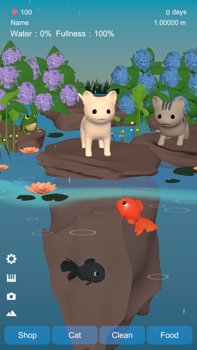 Kawaii Goldfish Simulator 3D screenshot 3