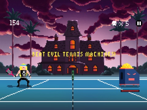 Heavy Metal Tennis Training screenshot 2
