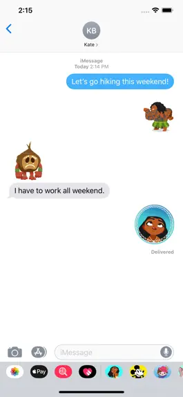 Game screenshot Disney Stickers: Moana apk