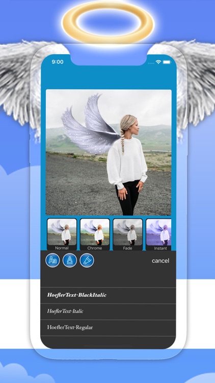 Angel Wings - Text on Photo screenshot-4