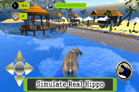 Hungry Hippo Attack Simulator screenshot 2