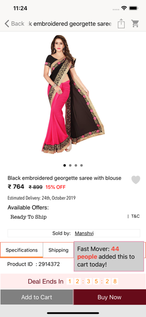 Sarees Online Shopping(圖4)-速報App