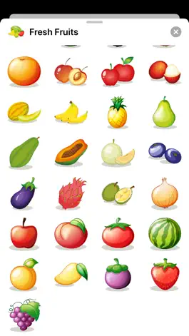 Game screenshot Healthy Fruit Berry Stickers apk