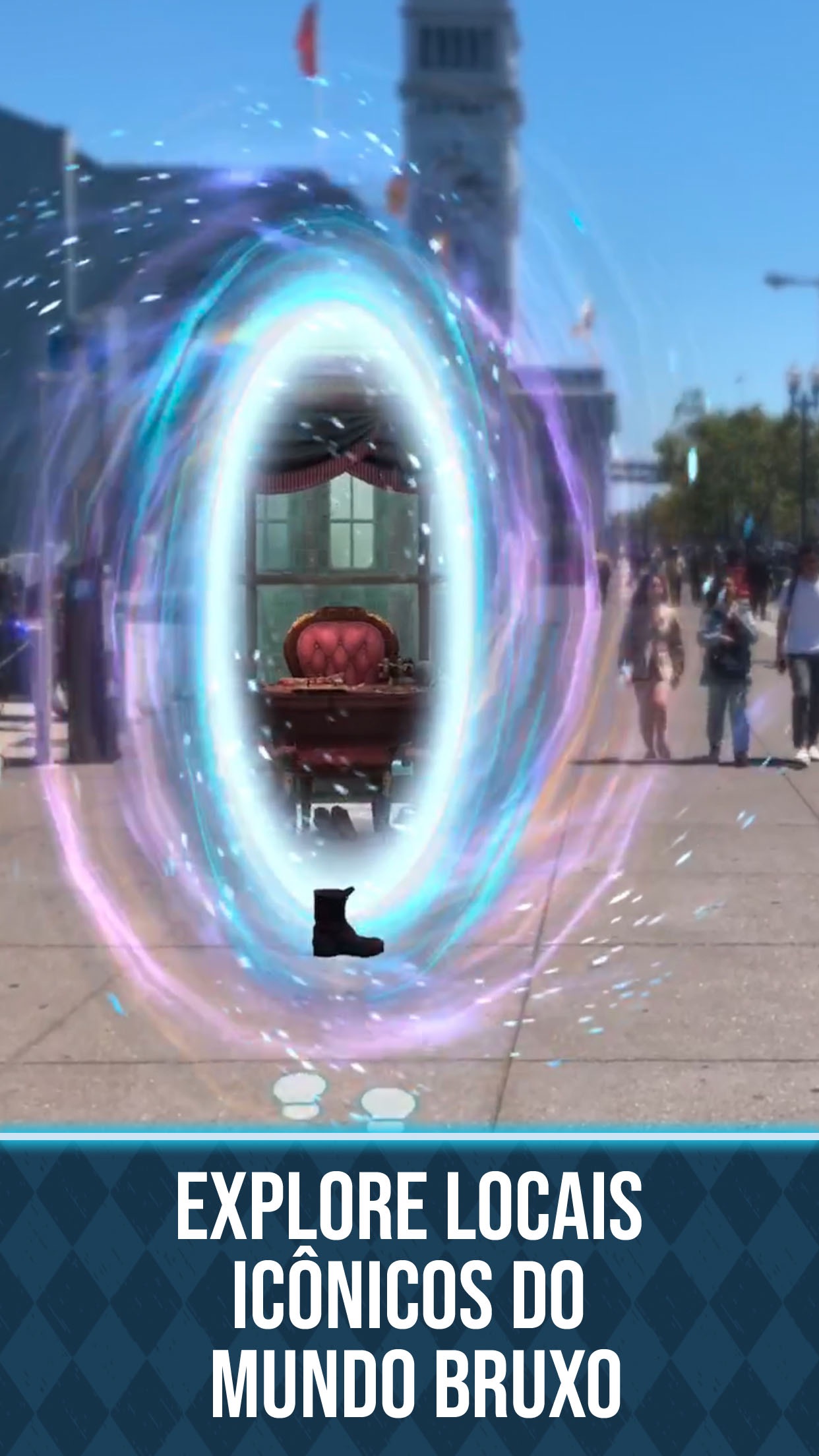 Screenshot do app Harry Potter: Wizards Unite