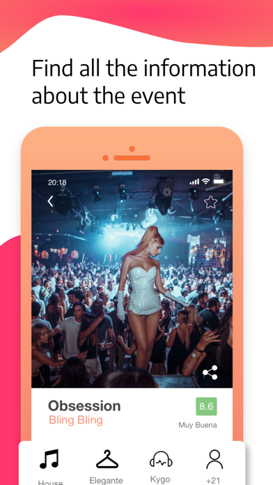PartyAdvisor, Clubs & Fiestas screenshot 3