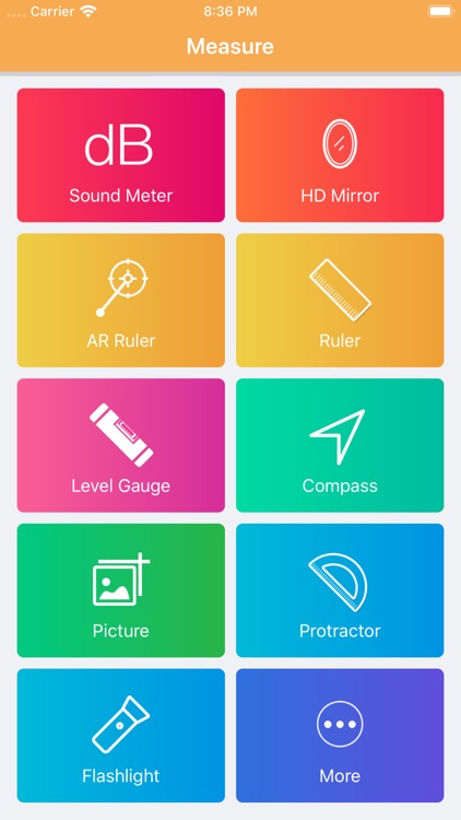 AR Ruler HD Mirror Flashlight