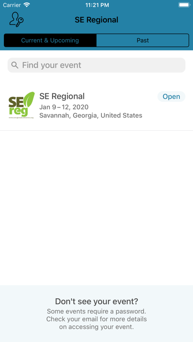 SE Regional Conference screenshot 2