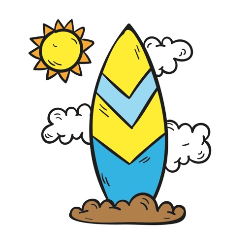Summer Vacation Stickers
