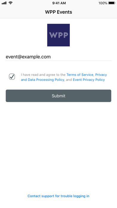 WPP Events screenshot 2