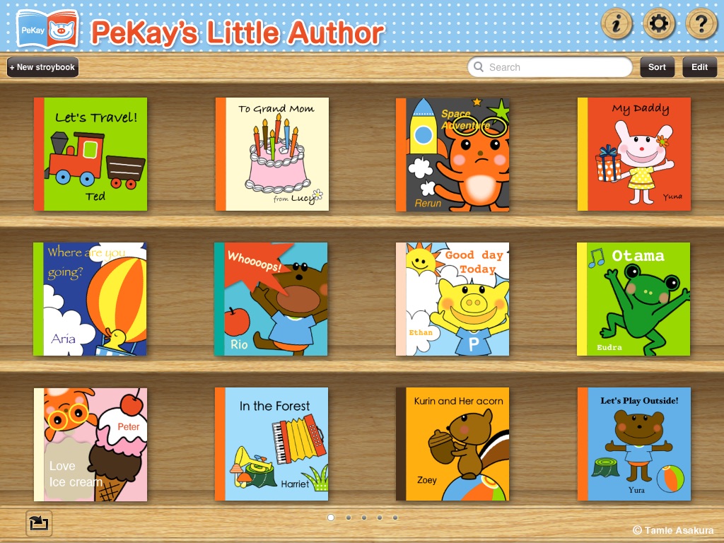 PeKay's Little Author for iPad screenshot 2