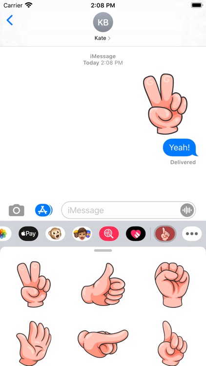 Handy Emotions Stickers