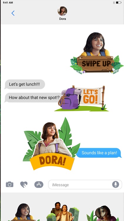 Dora Official Sticker Pack