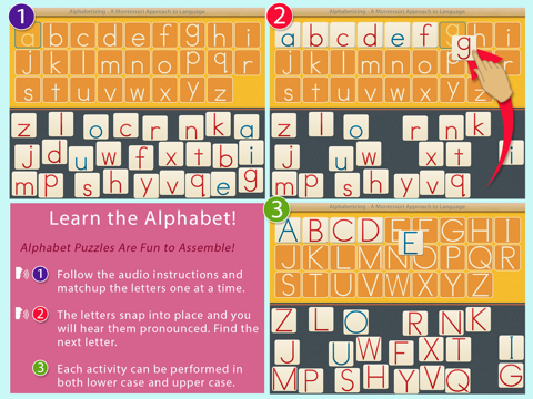 ABC Montessori Alphabetizing screenshot 2