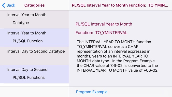 PL/SQL Timestamp/Interval