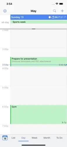 Captura 4 BusyCal: Calendar & Todos iphone