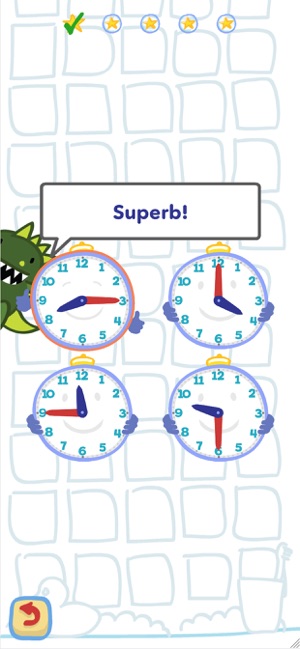 Tell the Time with Bubbimals(圖9)-速報App