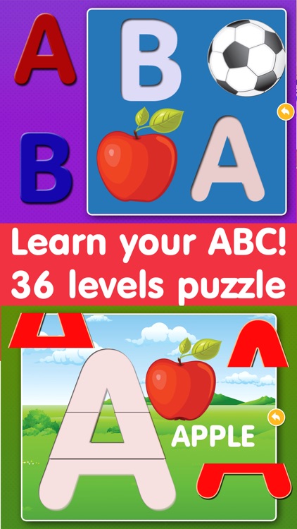 Swanky Alphabet Puzzle Games screenshot-1