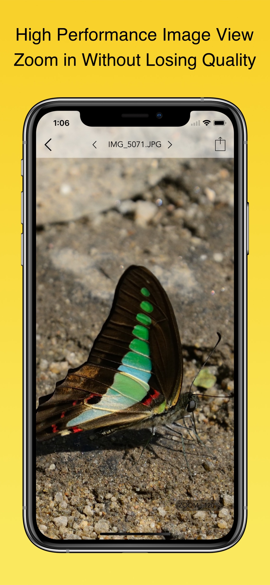 Screenshot do app EXIF Viewer by Fluntro