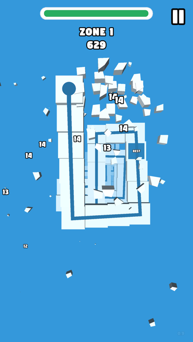 Tile Smash: Bottomless Pit screenshot 2