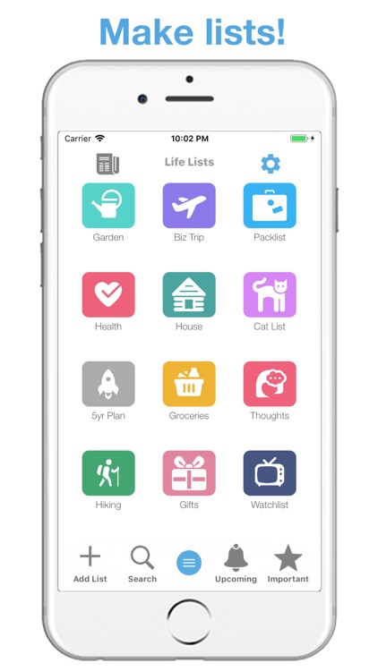 Life Lists: List Organizer