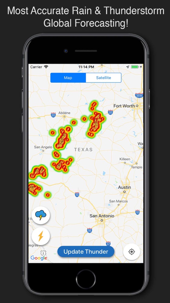 Live Lightning Map & Radar Pro App for iPhone - Free Download Live  Lightning Map & Radar Pro for iPad & iPhone at AppPure