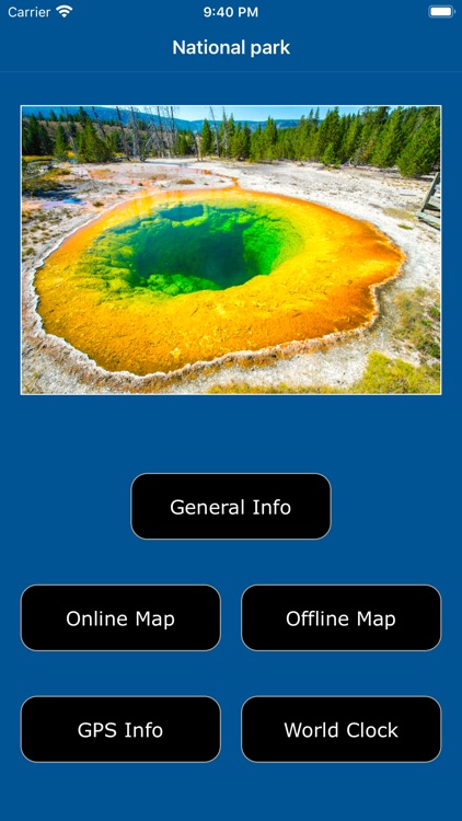 Yellowstone National Park Map! screenshot-0