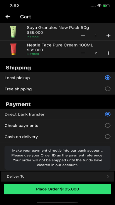 Order Now app for WooCommerce screenshot 4