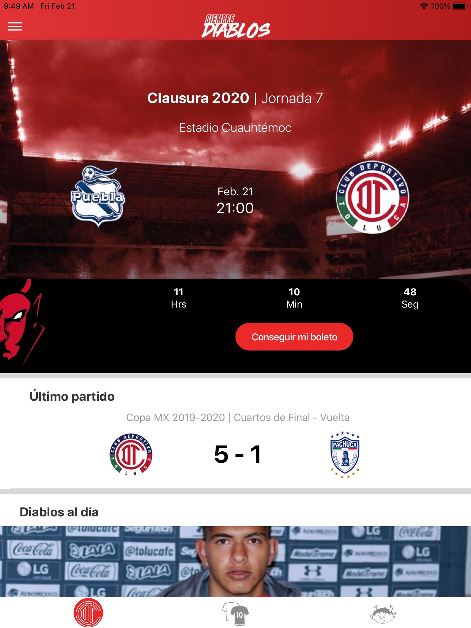 Toluca FC screenshot 2