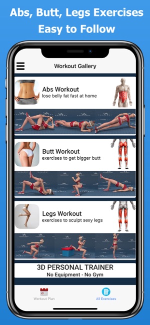 Workout Trainer - Home Workout(圖4)-速報App