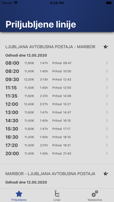 Slovenija Bus screenshot 4