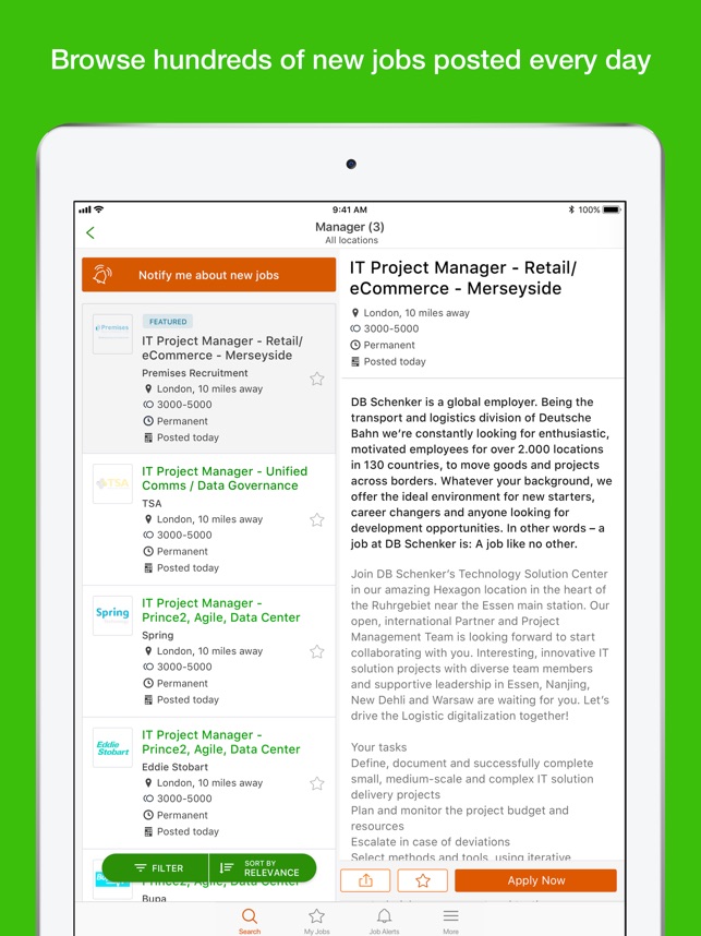 Totaljobs Uk Job Search App On The App Store