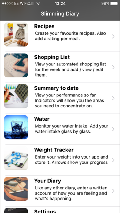 How to cancel & delete Slimming Diary from iphone & ipad 3