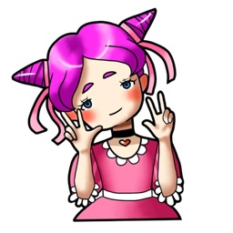 Pink Girl Sticker Pack